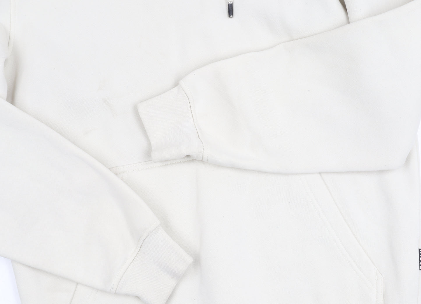 NICCE Men's Beige XS Pullover Hoodie with Logo