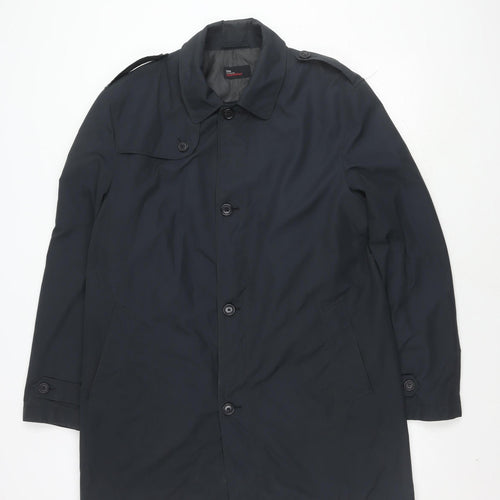 Marks and Spencer Men's Blue Coat Size L