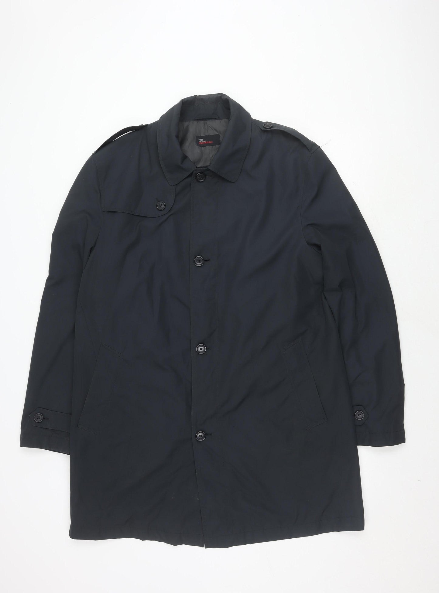 Marks and Spencer Men's Blue Coat Size L