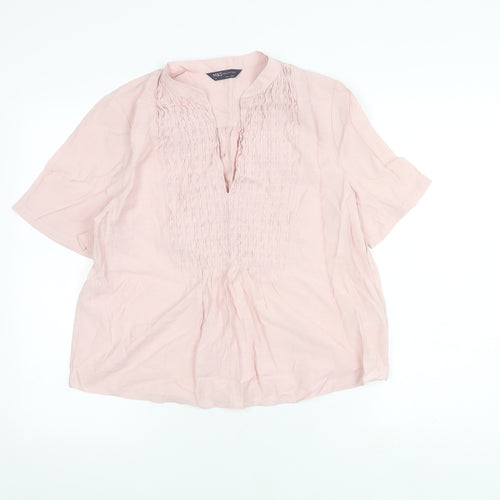 Marks and Spencer Women's Pink Top Size 10
