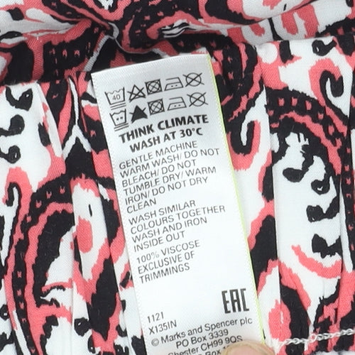 Marks and Spencer Women’s Multicoloured Cropped Trousers
