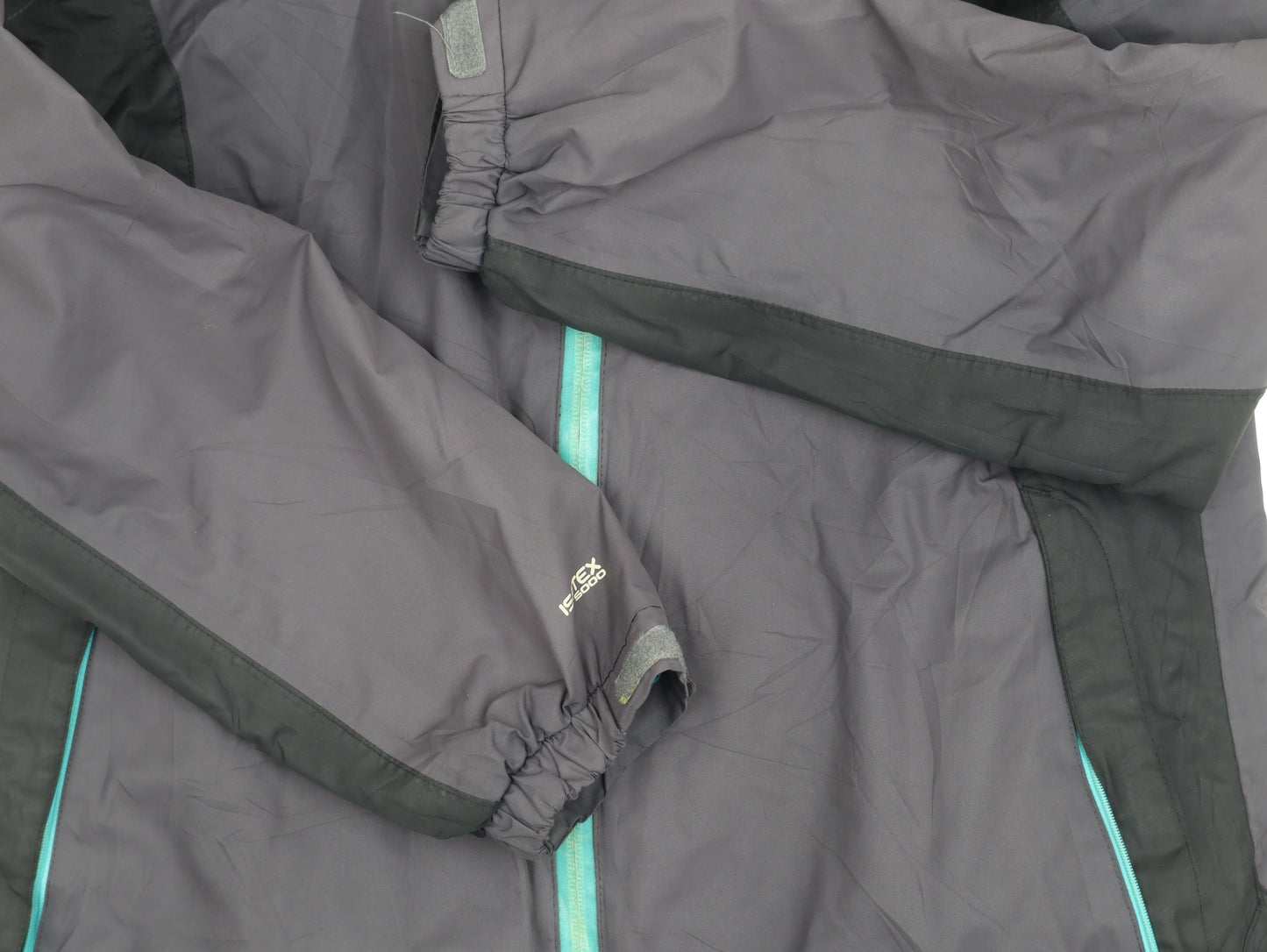 Regatta Women's Black Waterproof Track Jacket Size 10