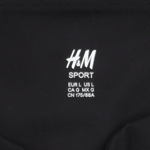 H&M Women's Black Biker Shorts Size 12