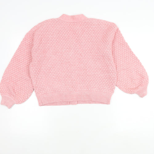 Marks and Spencer Women's Pink Cardigan Size 14