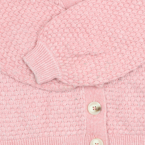 Marks and Spencer Women's Pink Cardigan Size 14