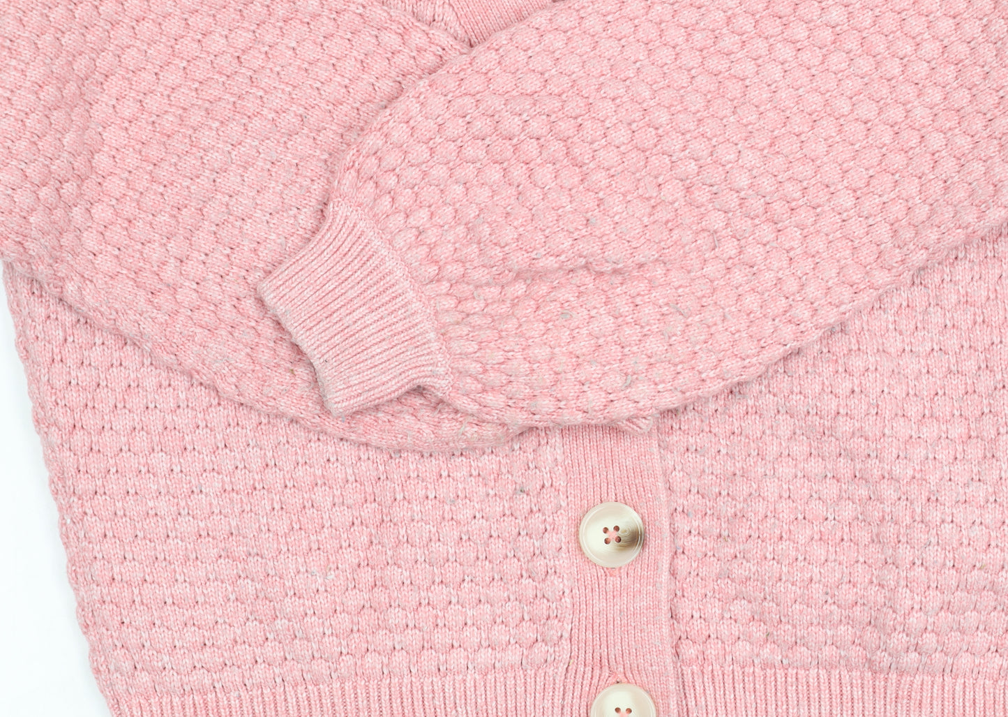 Marks and Spencer Women's Pink Cardigan Size 14