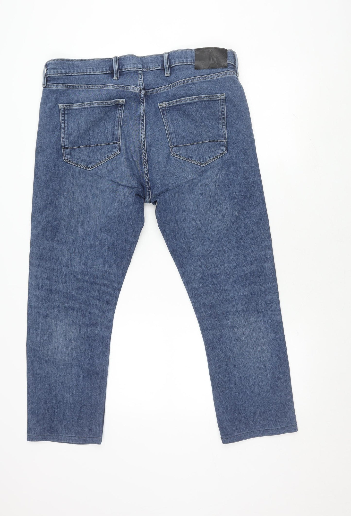 Marks & Spencer Men's Blue Slim Jeans 38W 29L