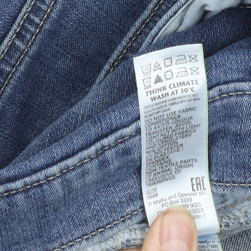 Marks & Spencer Men's Blue Slim Jeans 38W 29L