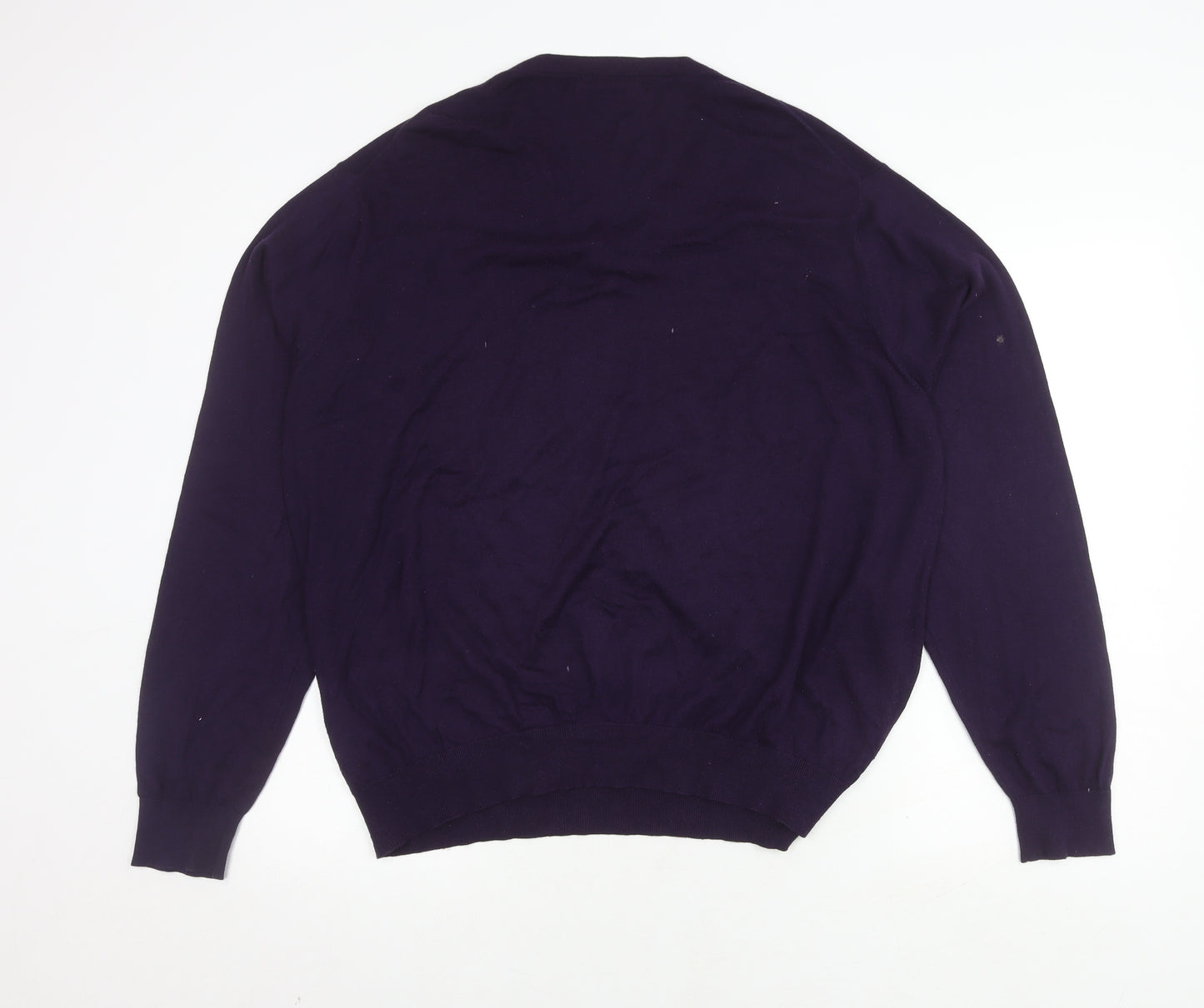 Marks and Spencer Men's XL Purple Pullover Jumper