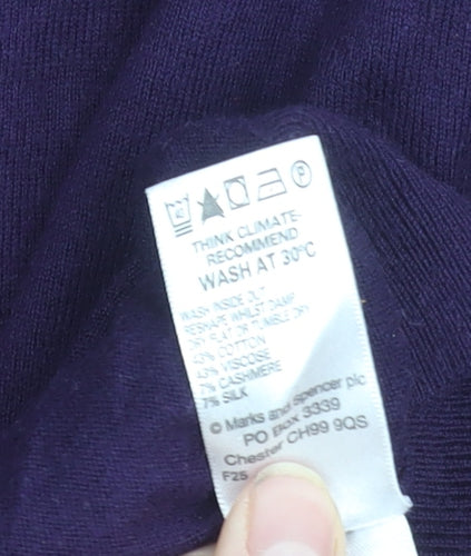 Marks and Spencer Men's XL Purple Pullover Jumper