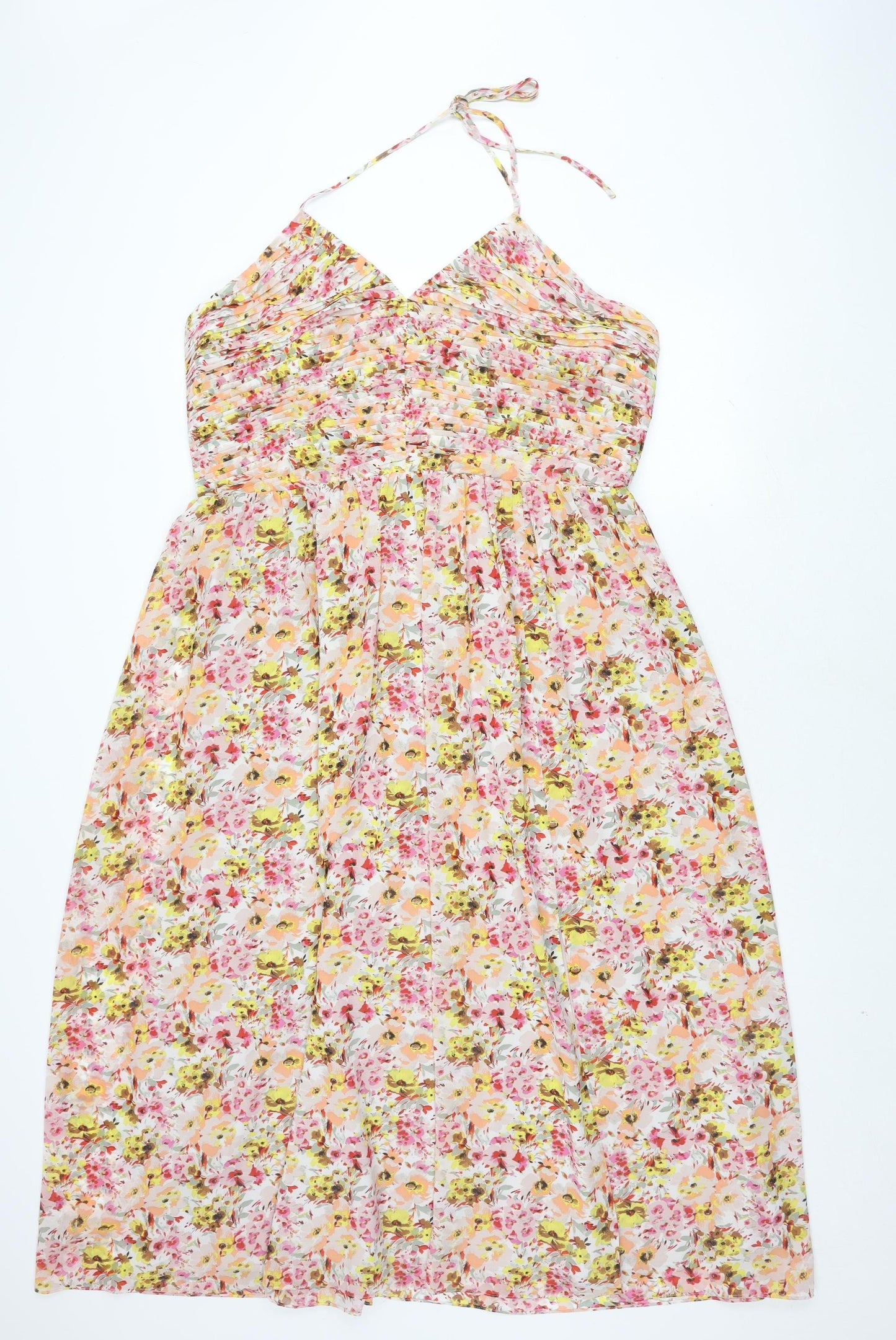 Marks and Spencer Women's Multicoloured Floral Dress 18