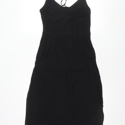 Something Else Women Black Sleeveless Dress Size 8