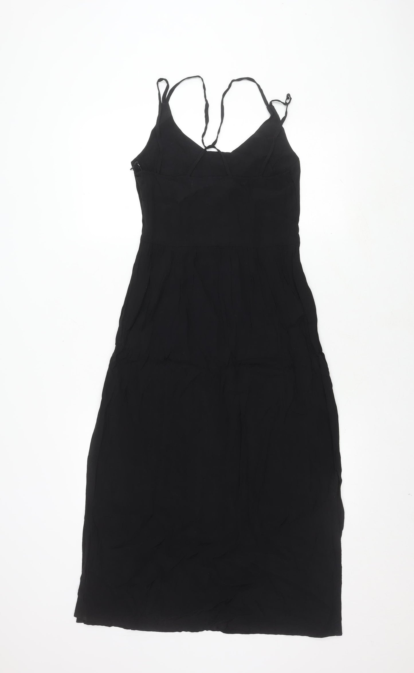 Something Else Women Black Sleeveless Dress Size 8