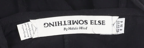 Something Else Women Black Sleeveless Dress Size 8