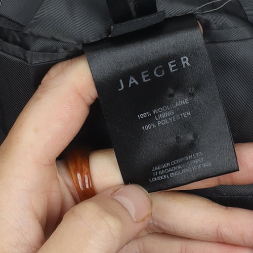 Jaeger Men's Grey Wool Suit Jacket 40S
