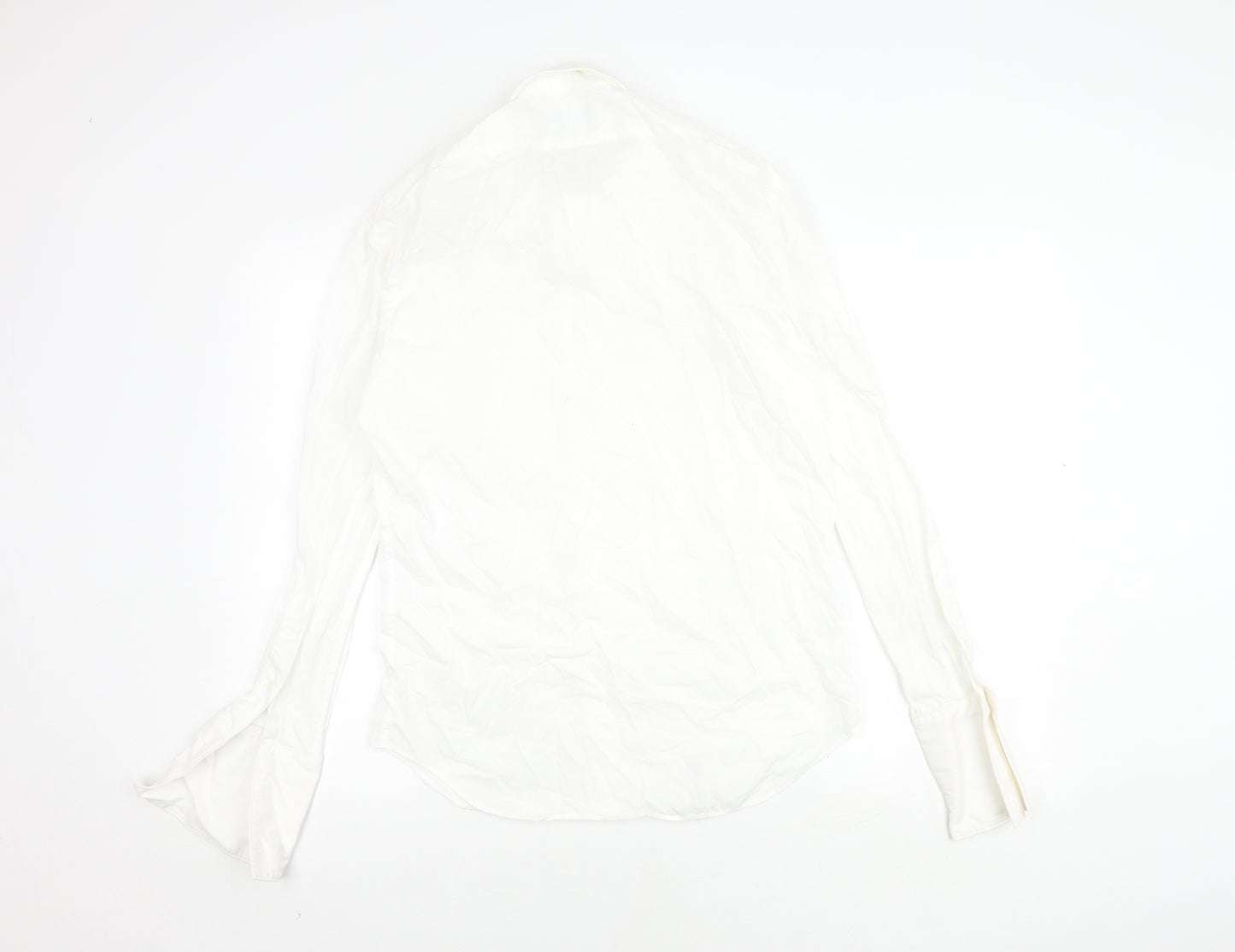 T.M.Lewin Men's White Slim Fit Dress Shirt