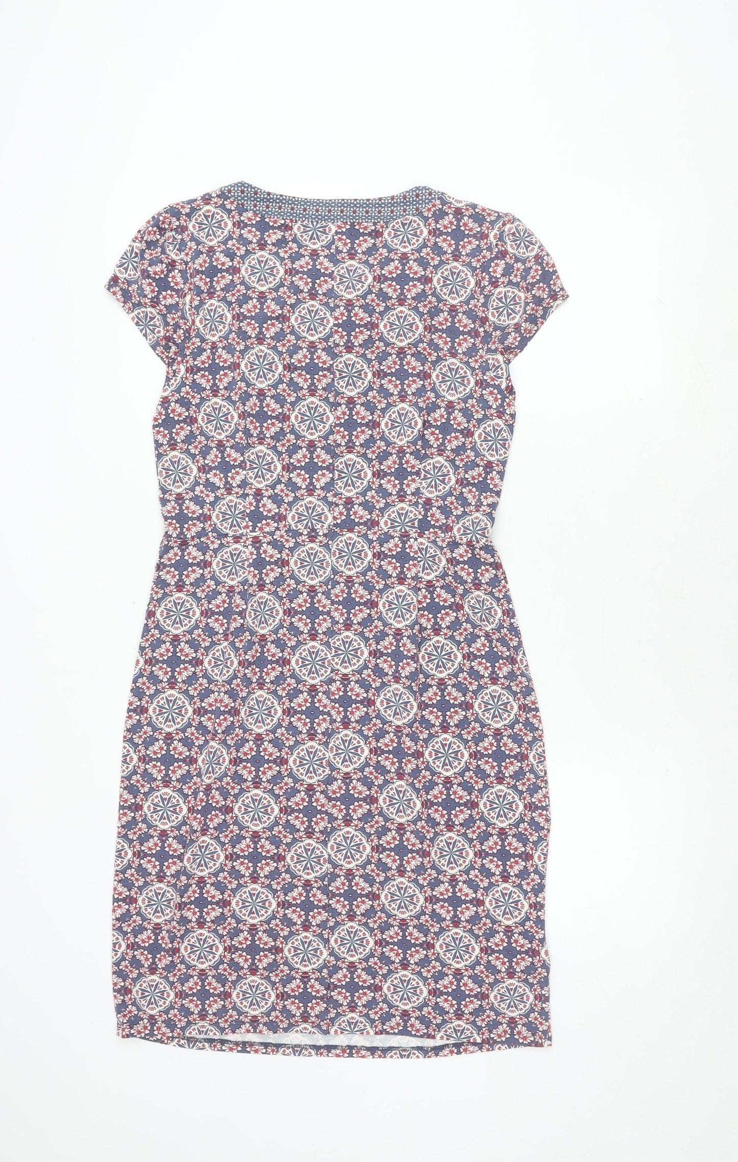 Laura Ashley Women’s Multicoloured Dress, Size 10, V-Neck