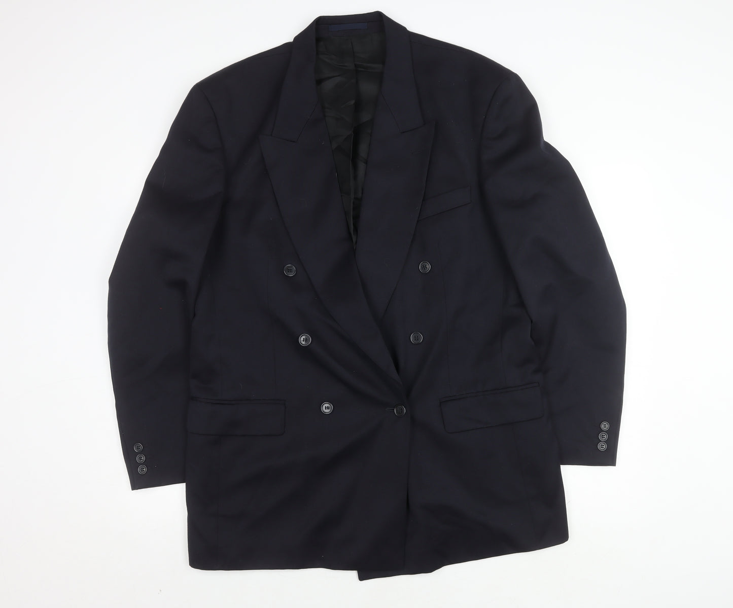 Burton Men's Blue Wool Blazer 42L Classic Formal