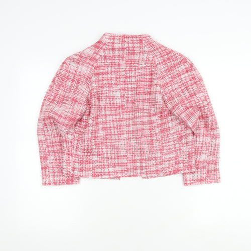 EPS Pink Checked Blazer - Women Size 8