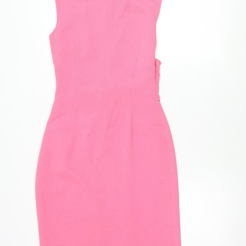 EPS Pink Women's Sheath Dress - Size 6, Party Ready