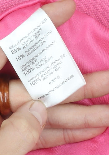 EPS Pink Women's Sheath Dress - Size 6, Party Ready