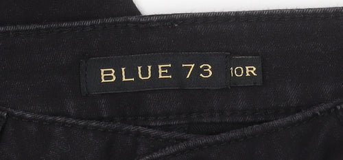 BLUE 73 Men's Black Straight Leg Jeans Size 10R