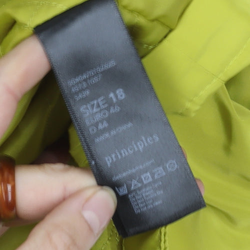 Principles Green Women's Anorak Jacket Size 18