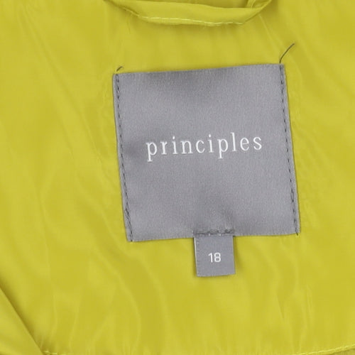 Principles Green Women's Anorak Jacket Size 18