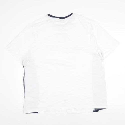 George Men's England White 2XL Sports T-Shirt
