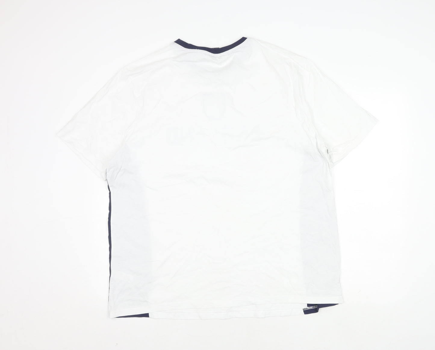 George Men's England White 2XL Sports T-Shirt