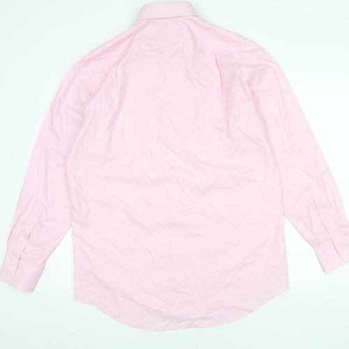 Charles Tyrwhitt Men's Pink Classic Fit Shirt S