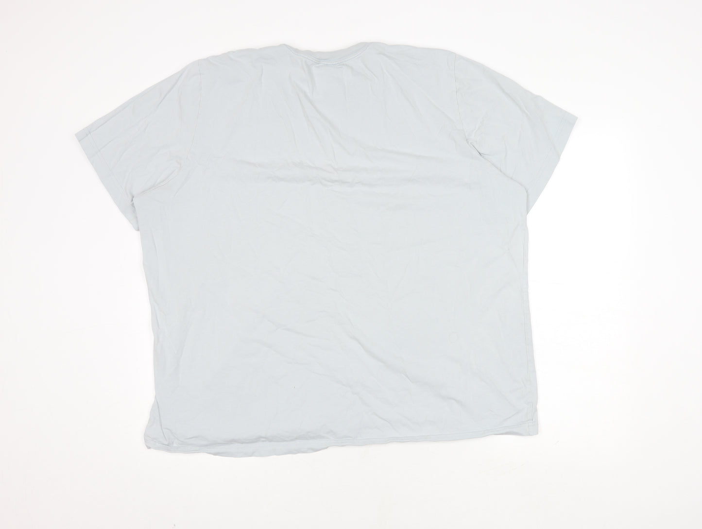 Adidas Men's White 2XL Cotton Crew Neck T-Shirt