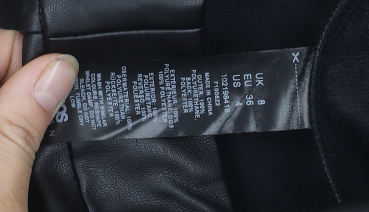 ASOS Women's Black Petite Jegging Trousers - Size 8