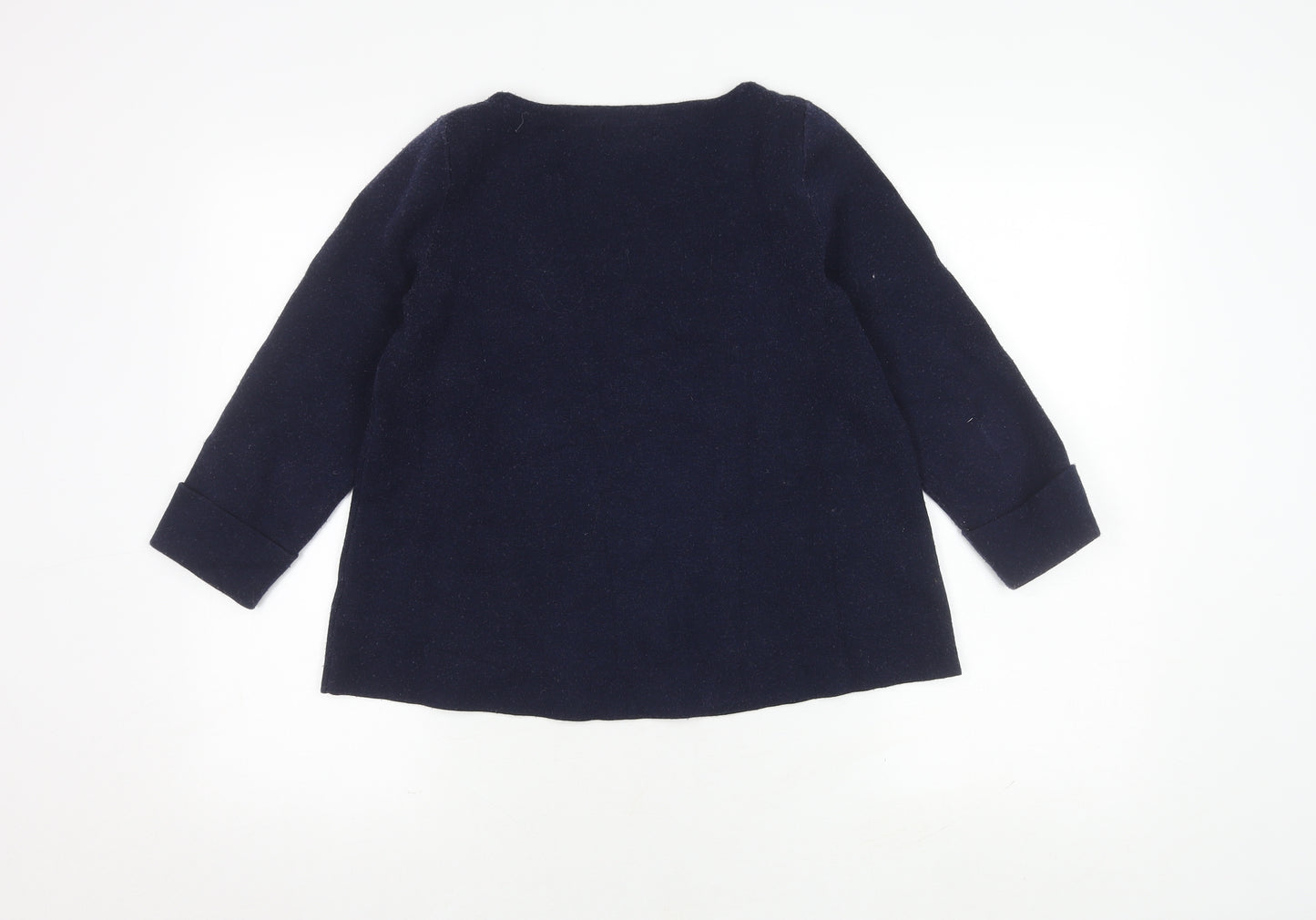 Cynthia Rowley Women's Blue Cardigan S, Long Sleeve