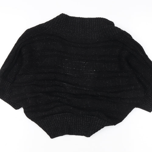 Quiz Women's Black Knit Shrug M/L