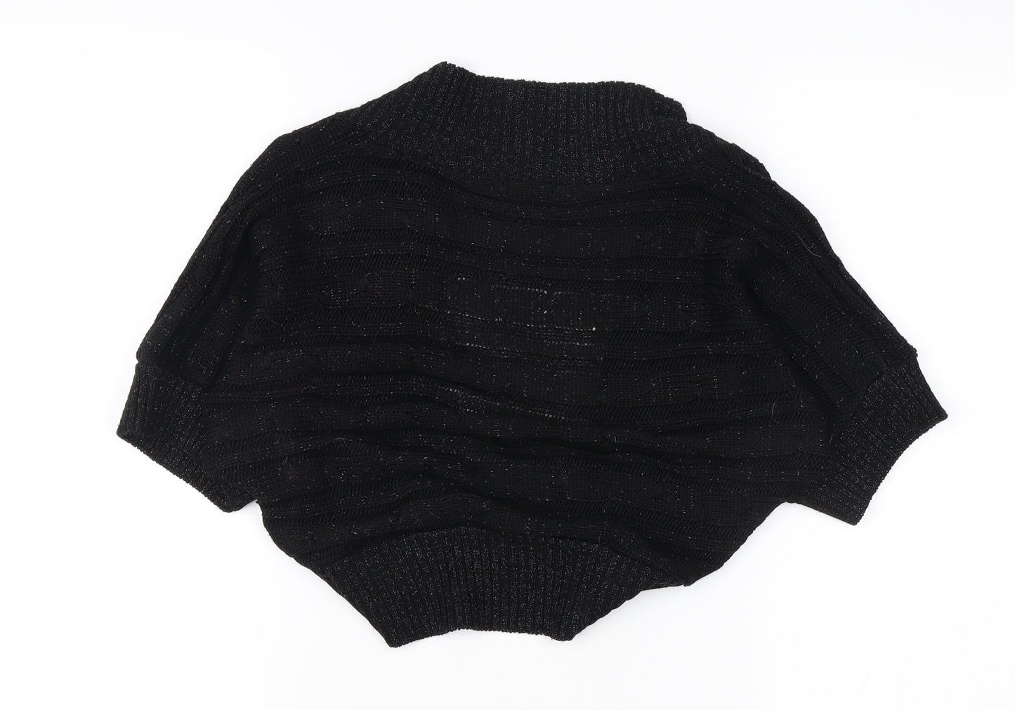 Quiz Women's Black Knit Shrug M/L