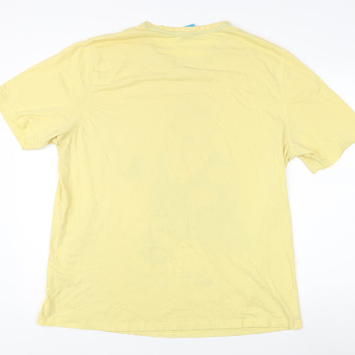 Family Guy Peter Griffin Men's 2XL Yellow Funny T-Shirt