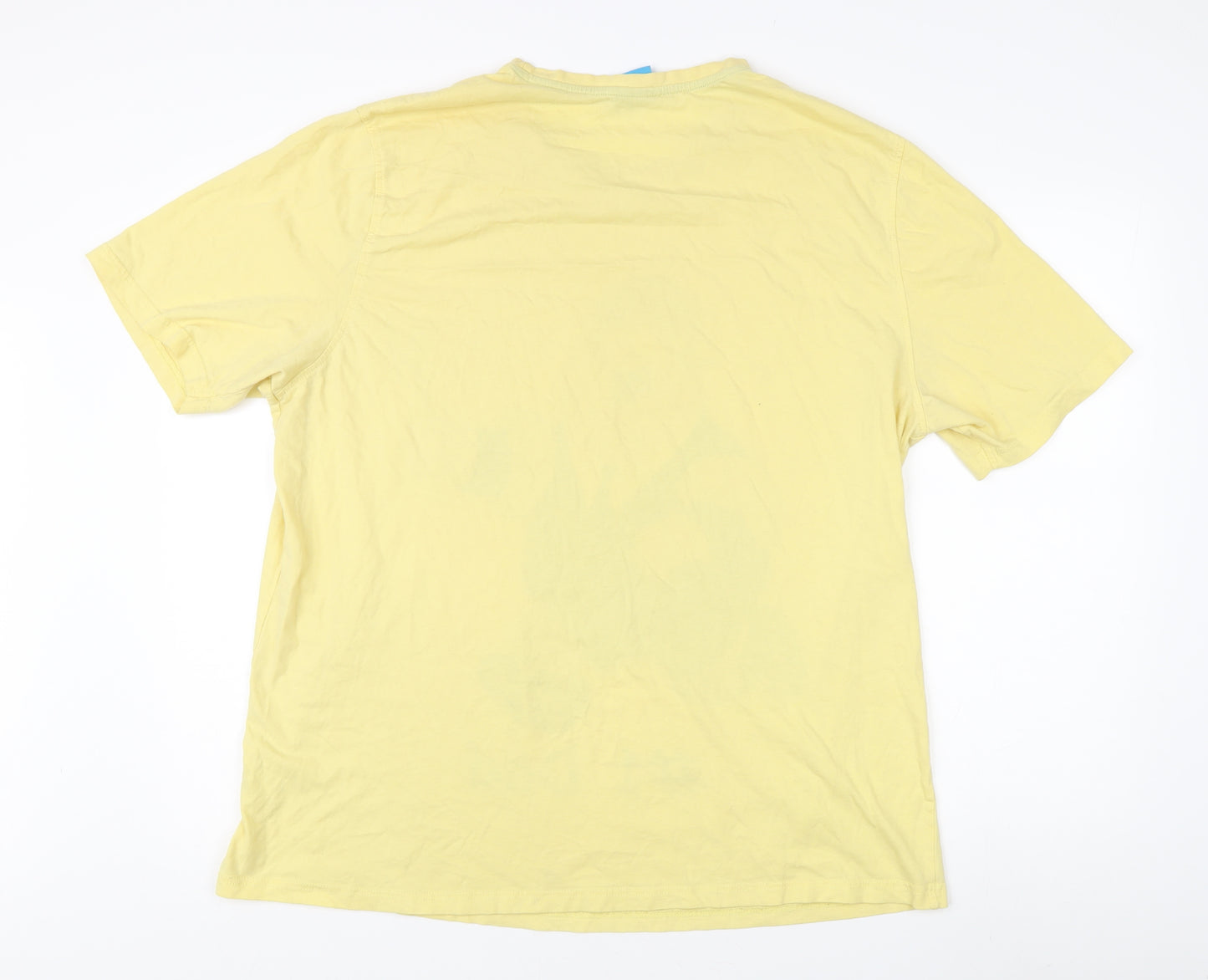 Family Guy Peter Griffin Men's 2XL Yellow Funny T-Shirt