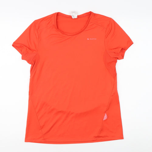 Quechua Men's Red Athletic T-Shirt - Size M
