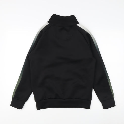 Sonneti Boys Black 1/4 Zip Sweatshirt 11-12 Years