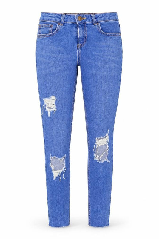 New Look Girls Blue Skinny Jeans, Size 13 - Stylish & Comfortable