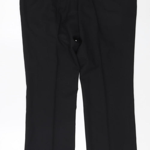 Jeff Banks Men's Black Suit Trousers, 34W 31L