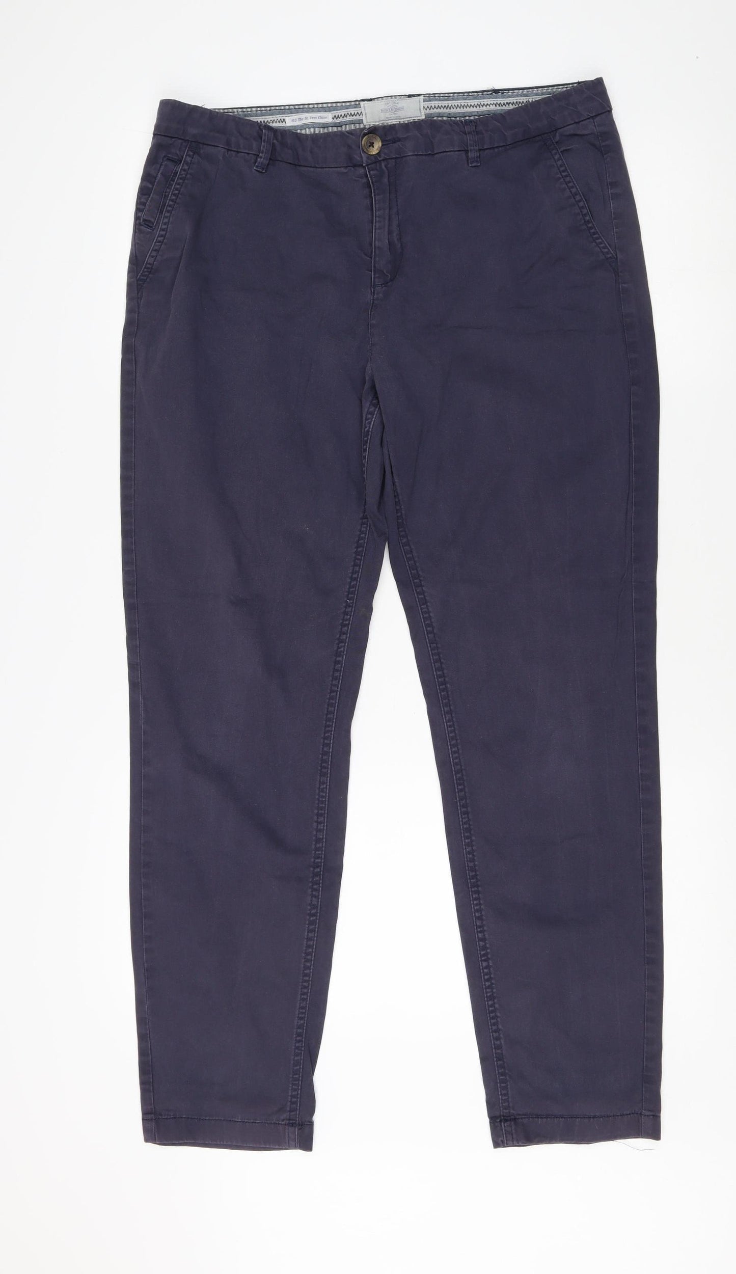 Fat Face Men's Blue Chino Trousers Size L