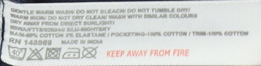 Fat Face Men's Blue Chino Trousers Size L