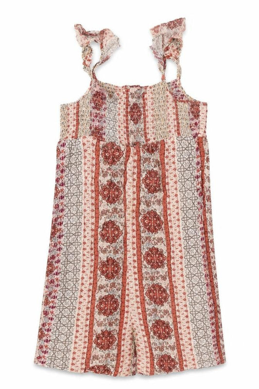 Next Girls Multicoloured Floral Playsuit - Size 14 Years