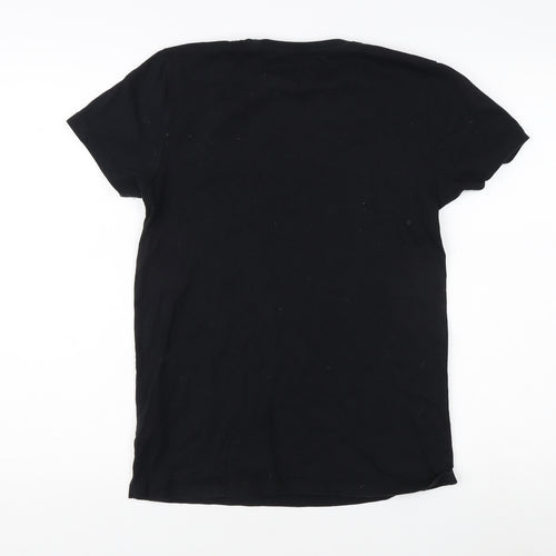 Fortnite Boys Black L T-Shirt - Short Sleeve, Crew Neck