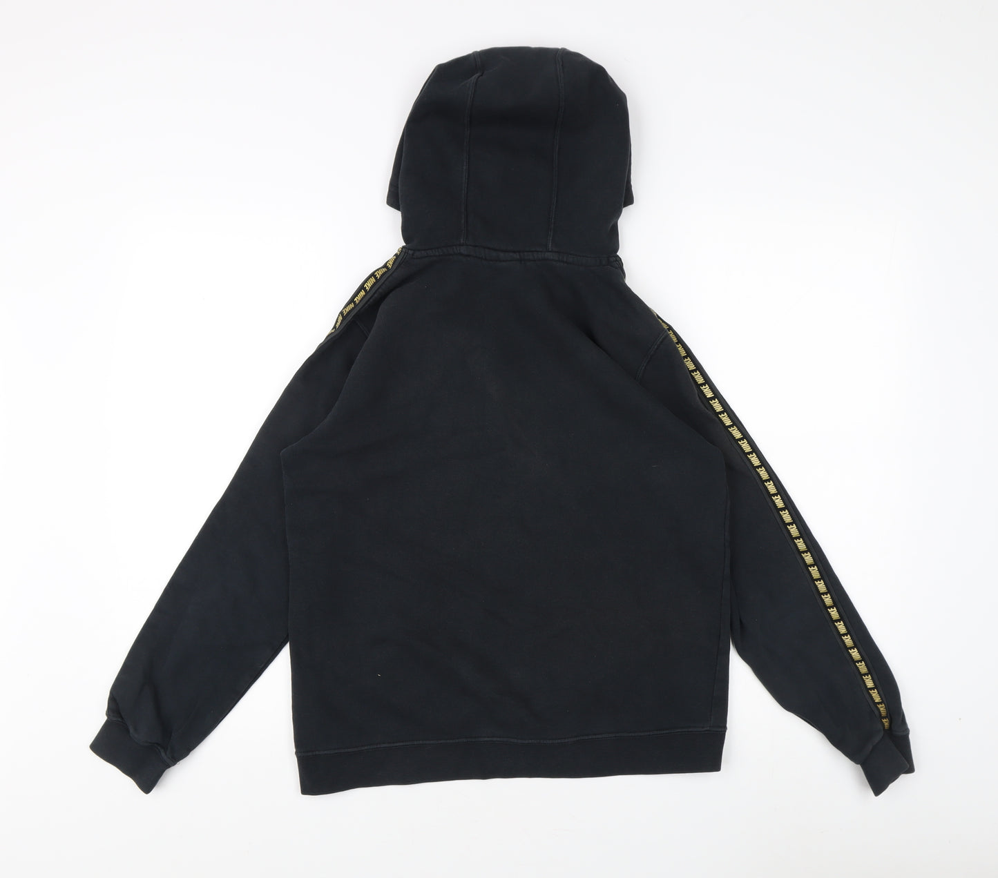 Nike Men's Black XL Pullover Hoodie with Logo