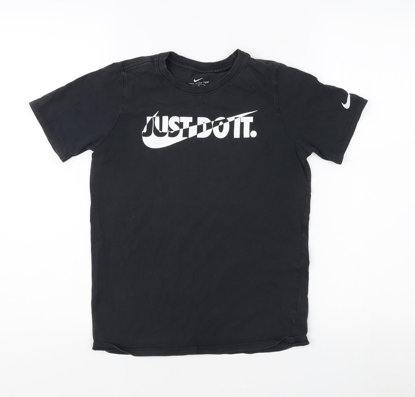 Nike Men's Black Athletic Fit Logo T-Shirt M