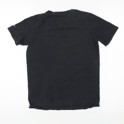 Nike Men's Black Athletic Fit Logo T-Shirt M