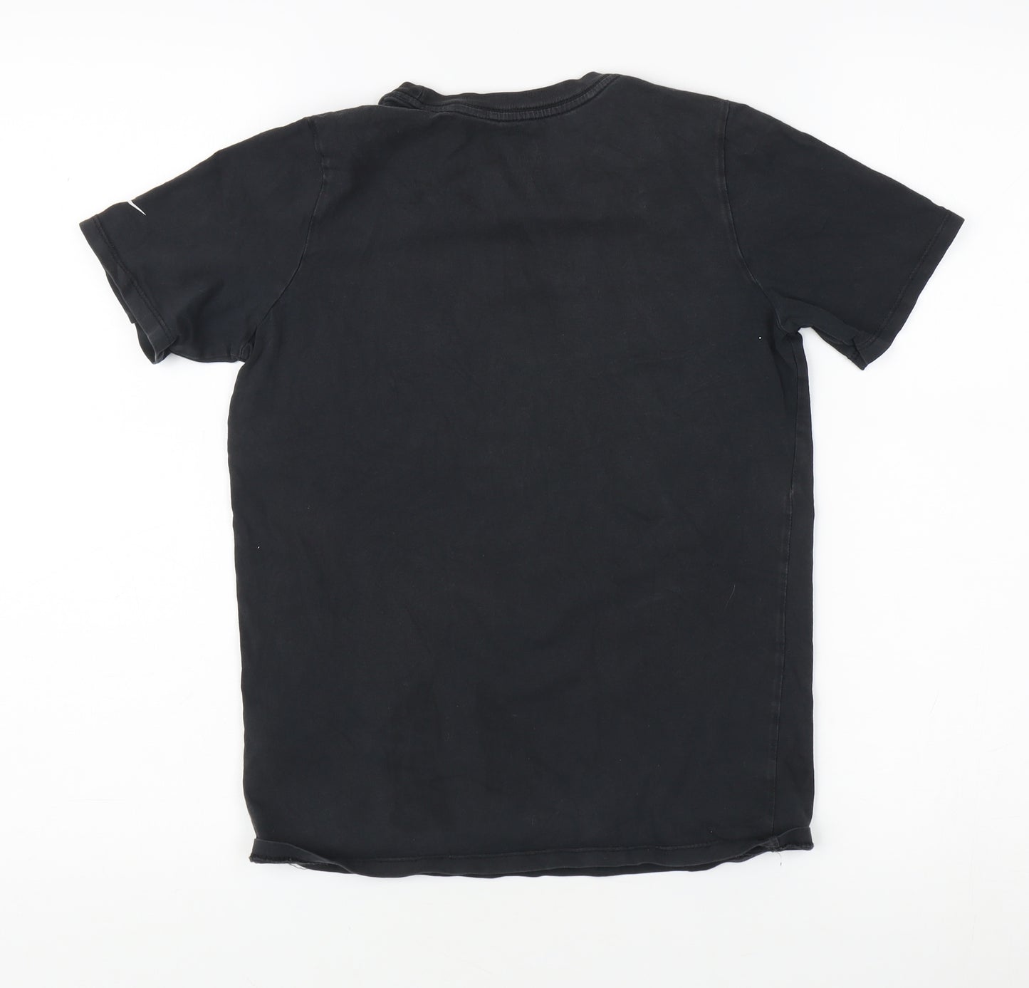 Nike Men's Black Athletic Fit Logo T-Shirt M